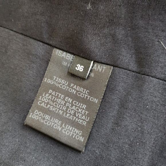 Isabel Marant 36 (S) mini skirt, authentic, wrap, quilted - Picture 8 of 9